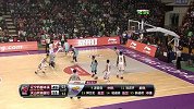 CBA-1415赛季-常规赛-第24轮-哈德森助攻 韩德君单手劈扣得分（辽宁vs新疆）-花絮