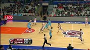 CBA-1415赛季-常规赛-第23轮-上海打出精妙配合 张兆旭篮下得分（上海vs新疆）-花絮