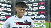 李源一：不满意上半场的发挥 扳平比分是全队共同努力的成果