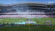 英超-1718赛季-伊蒂哈德化为蓝色海洋 孔帕尼高举奖杯瓜帅热泪盈眶