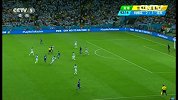 世界杯-14年-小组赛-F组-第1轮-阿根廷快速反击 梅西射门击中边网-花絮