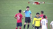 陕西快速反击奥古斯托单刀被放倒 VAR回看苗明直红下场
