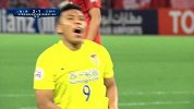亚冠-17赛季-16强首回合-第79分钟射门 张晓彬快速摆脱送传中 R马俯身轰炸稍稍高出-花絮