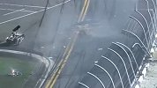 竞速-15年-纳斯卡赛场连环撞车 空中翻腾飞撞护栏-专题