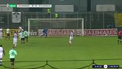 第69分钟门兴格拉德巴赫球员赫尔曼进球 埃弗斯堡0-4门兴格拉德巴赫