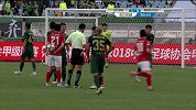 加比奥内塔险绝杀老东家 邹德海神扑力保城门不失