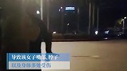 惠州一男子当街家暴妻子 多名路人挺身而出