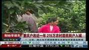 重庆户改近一年 215万农村居民转户入城