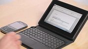 黑莓Mini键盘，附带触摸板及手势控制
