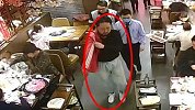 为吃霸王餐 上海2男子表演“口含玻璃碴”