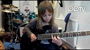 实拍八岁电吉他女神童全球爆红