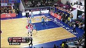 CBA-1314赛季-常规赛-第28轮-罗汉琛接格林传球上篮命中还造成西热力江的犯规-花絮