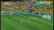世界杯-14年-小组赛-A组-第1轮-巴西队前场任意球 禁区内路易斯头球攻门-花絮