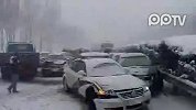 济青高速雪天多车相撞