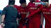 奥古斯托电梯球爆射  董春雨门前没收射门