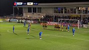 下半场补时第5分钟伊斯特雷格球员Charlie Seaman射门 - 打偏