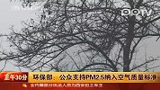 环保部称公众支持PM2.5纳入空气质量标准