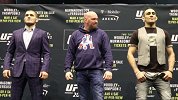 UFC-17年-UFC209主赛选手面对面票务发售日媒体现场-花絮