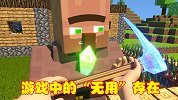 MC中最“无用”的存在，游戏玩家直接忽略，官方甚至出言嘲笑