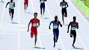 奥运会-16年-田径男子4x100米接力预赛 中国队小组第二晋级-新闻