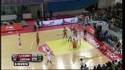 CBA-1314赛季-常规赛-第30轮-翟逸抢到后场篮板一条龙上篮得手2分-花絮