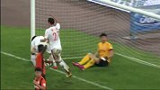 中超-15赛季-联赛-第13轮-第63分钟进球 山东队任意球韩鹏前点头球破门-花絮