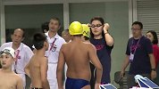 水上项目-15年-全民健身游泳系列赛现场 "奥运冠军pk游泳爱好者"-新闻