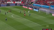 第19分钟勒沃库森球员哈弗茨进球 勒沃库森2-1帕德博恩