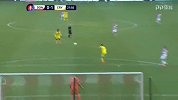 第21分钟唐卡斯特球员梅射门