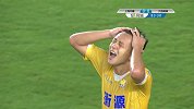 徐骏敏头球攻门差之毫厘 朱炯替补席激动挥手