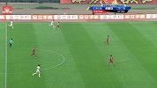 中国足协杯-17赛季-淘汰赛-1/4决赛首回合-第37分钟射门 胡尔克超级重炮击中人墙 顺势补射轰门再次中柱-花絮