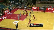 男篮友谊赛-13年-中乌男篮对抗赛G2：王仕鹏篮下卢比奥式传球击地传给李慕豪双手暴扣-花絮