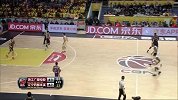 CBA-1415赛季-季后赛-1/4决赛-第1场-墨菲连续转身后仰投篮命中哈德森回手就是一记3分（广厦vs辽宁）-花絮