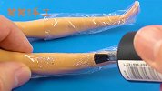 创意手工DIY，教你如何用保鲜膜，给芭比做一个长筒靴