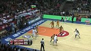 CBA-1415赛季-常规赛-第3轮-可兰白克右翼突破上篮球进（新疆vs山西）-花絮