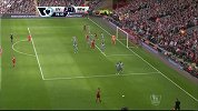 英超-1314赛季-联赛-第38轮-杰拉德任意球开出阿格头球攻门滑门而过-花絮