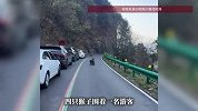 自驾游游客停车围观猴群，一男子被几只猴子拽下裤子！拍摄者回应