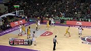 CBA-1415赛季-季后赛-1/4决赛-第2场-哈德森突破分球汤普森空接暴扣(辽宁vs广厦)-花絮