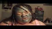 看美国牛人如何打造阿凡达妆
