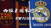 西班牙国家德比：皇马屡遭大比分失利 巴萨4球大胜轰60倍奖金