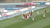 北控距离进球只差十公分 多米尼克进球折射门将后中柱