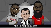 【爆笑NBA】火箭赢球秘诀：哈登保罗严刑拷打裁判！