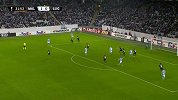 第32分钟马尔默球员莫林斯进球 马尔默2-0卢加诺