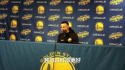 NBA字幕组-库里：我觉得投篮都该进的 杜兰特差点拯救我们
