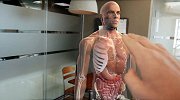专用于医学3D演示的高科技，在现实环境中呈现人体构造