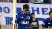 中国足协杯-14赛季-淘汰赛-半决赛-第1回合：第63分钟头球 申花比亚特里头球险破门-花絮