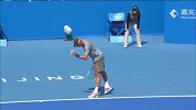 中网-14年-双方底线多拍相持 伯蒂奇跑动中轰出制胜分-花絮