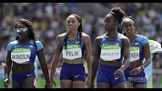 奥运会-16年-奇葩!美国女子100米接力掉棒竟重赛·中国申诉无门出局-新闻
