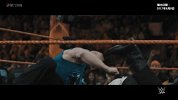 WWE-17年-慢镜头看比赛：莱斯纳出席米兹TV 连送F5以一敌三-专题