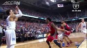 NCAA-1415赛季-ACC联盟年度十佳球 北卡悍将惊天补扣引爆全场-专题